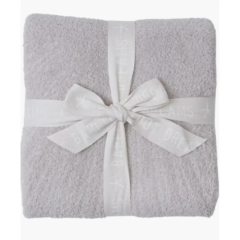Barefoot Dreams CozyChic® Baby Blanket Silver Ice Multi Stars NEW $88